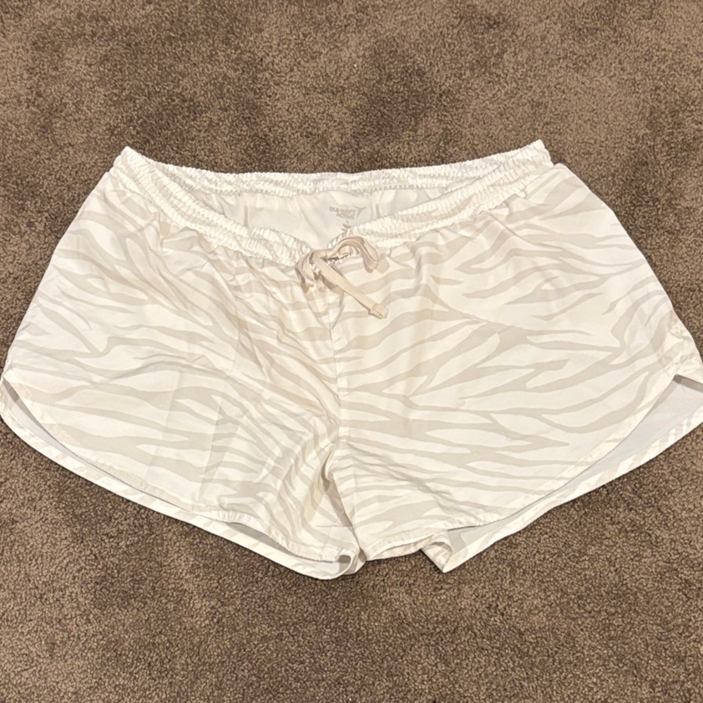 Old Navy Active Zebra Print Shorts